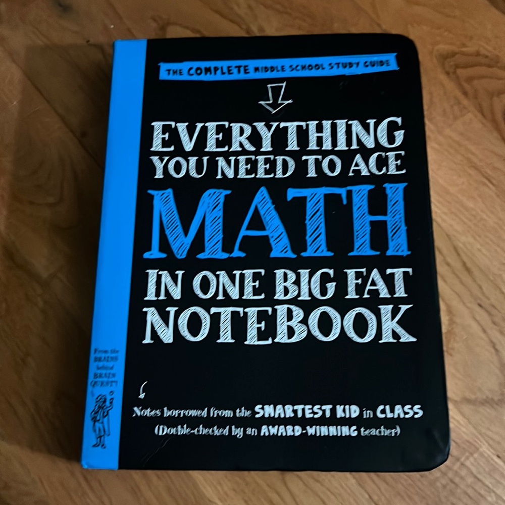 Math help activity book